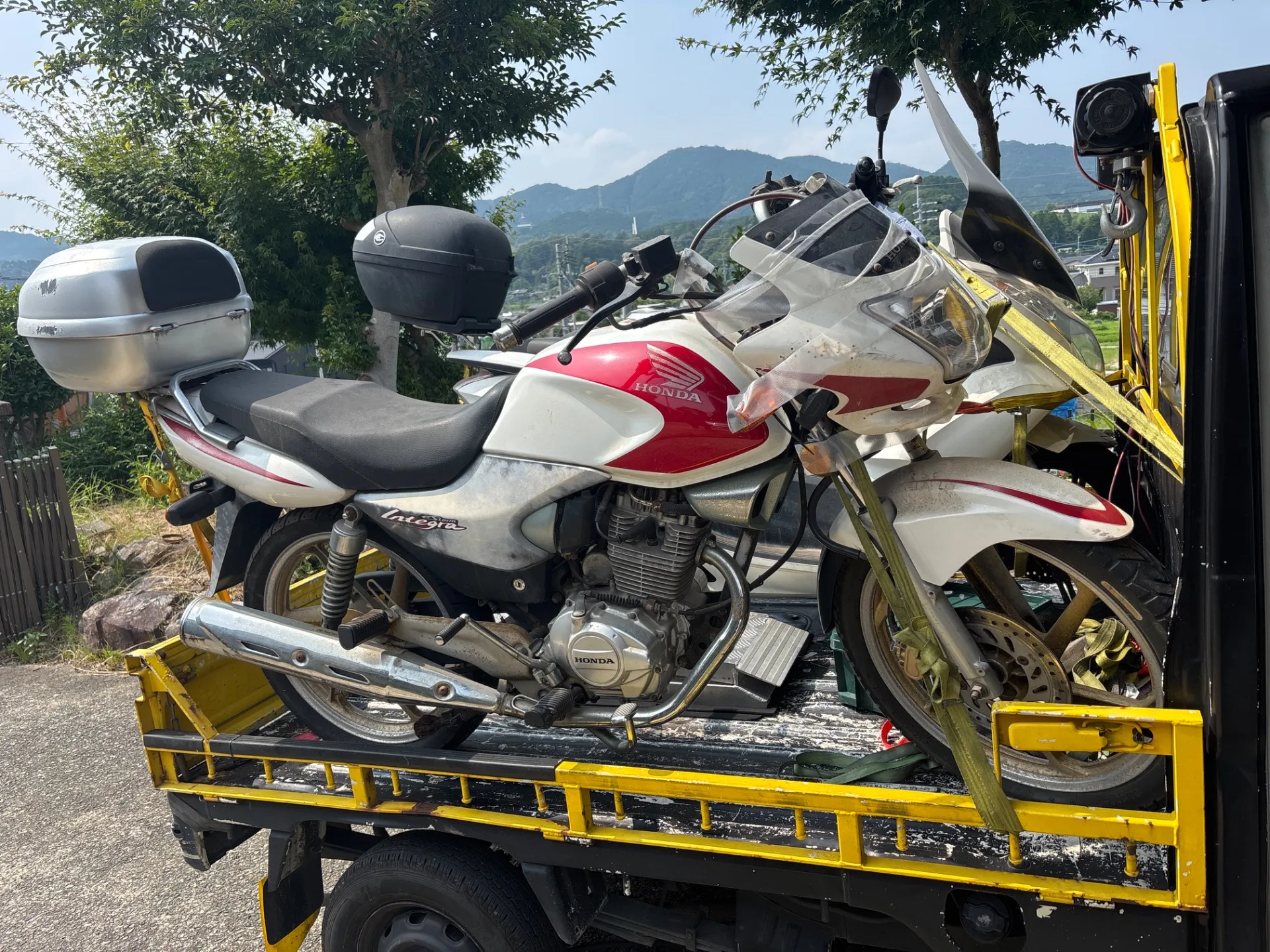 大分→山口へ！バイク輸送・バイク陸送
