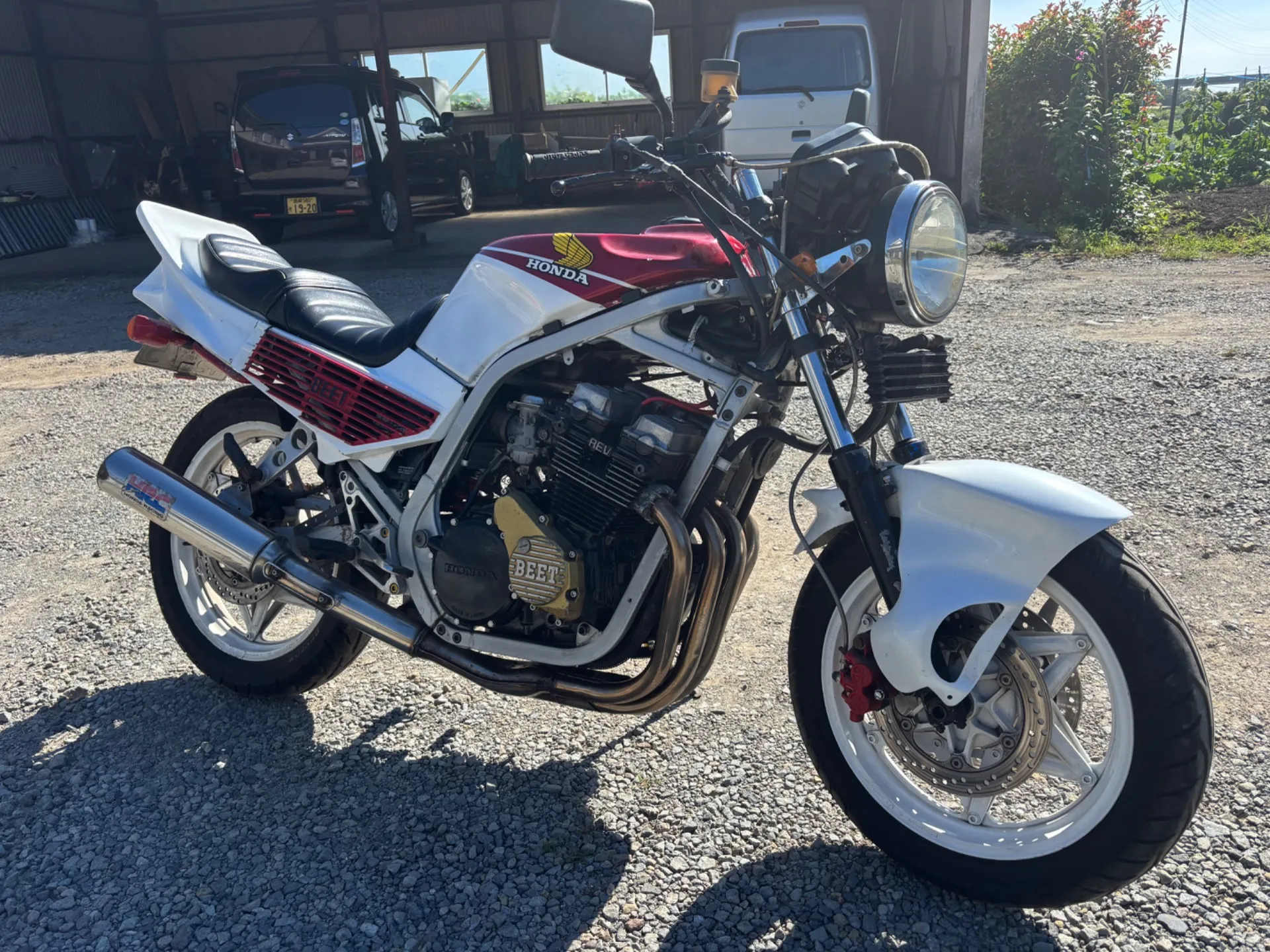 CBR400F！宮崎から福岡へ〜。バイク輸送・バイク陸送