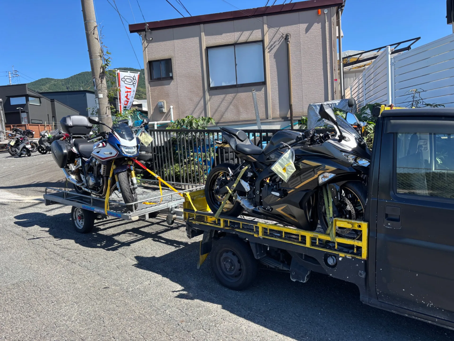 バイク陸送専門！バイク運ぶのお手伝いします。