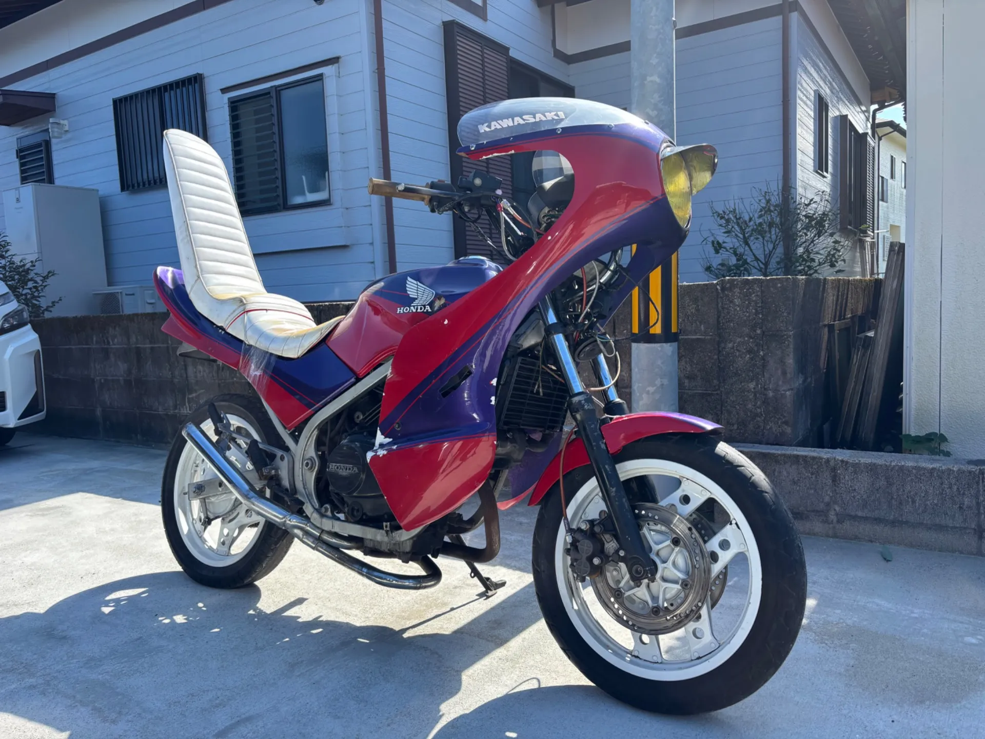 宮崎へ！VT250輸送！