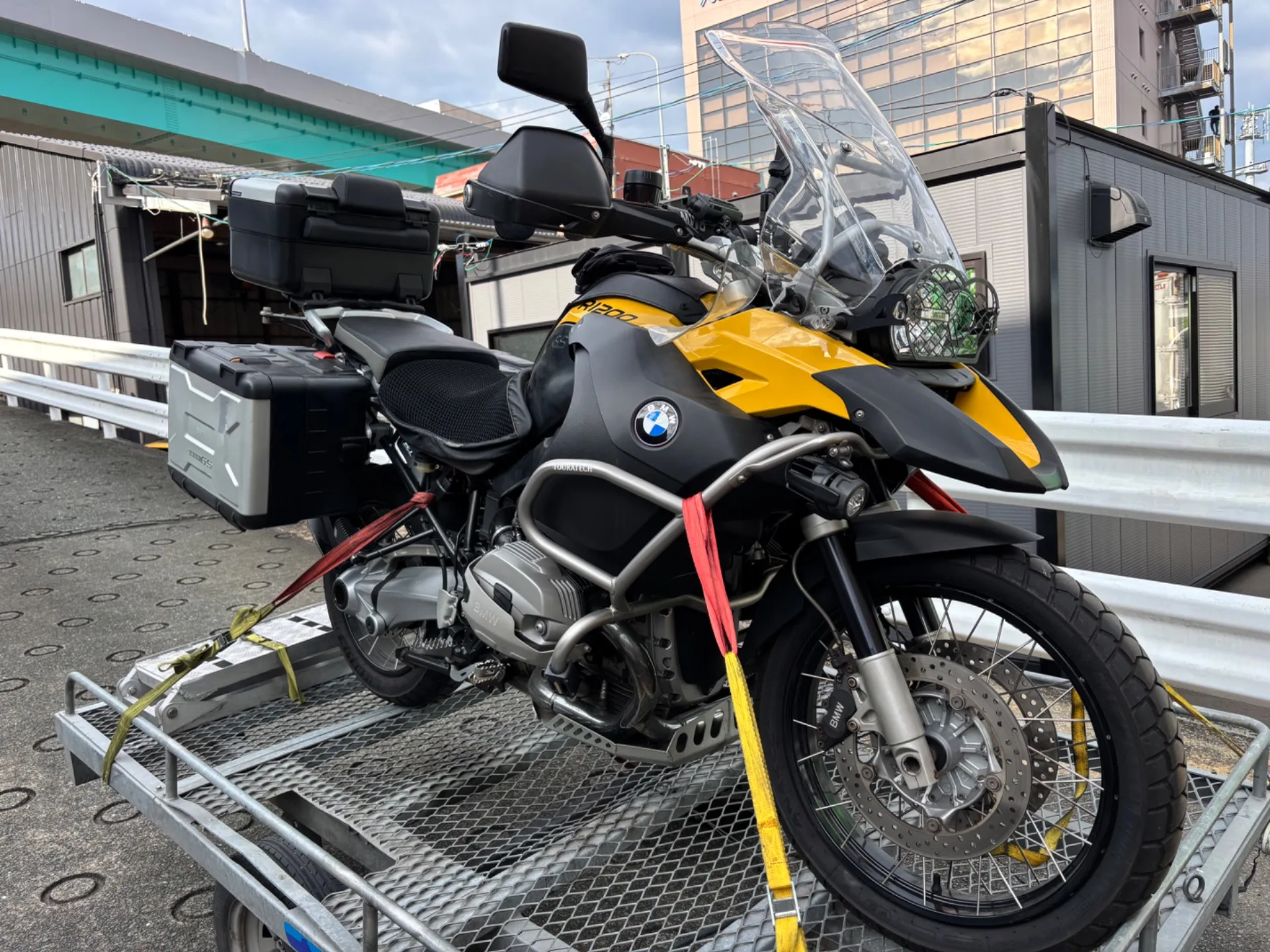 福岡→糟屋郡へ!バイク陸送依頼!
